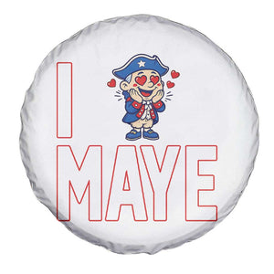I Love Maye Spare Tire Cover Funny QB Sport Fan TS12 Print Your Wear