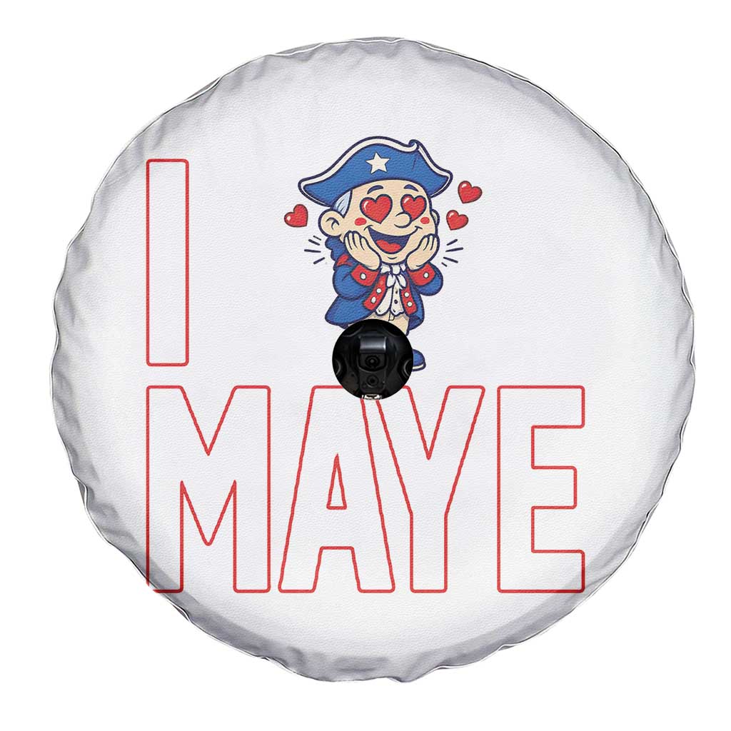 I Love Maye Spare Tire Cover Funny QB Sport Fan TS12 Print Your Wear