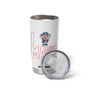 I Love Maye Tumbler Cup Funny QB Sport Fan TS12 Print Your Wear