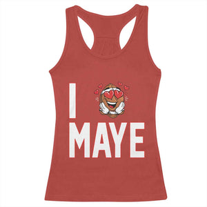 I Love Maye Racerback Tank Top Football Lover Gift For NE Fan TS12 Red Print Your Wear