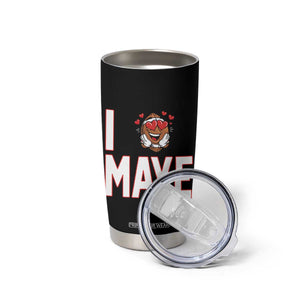 I Love Maye Tumbler Cup Football Lover Gift For NE Fan TS12 Print Your Wear