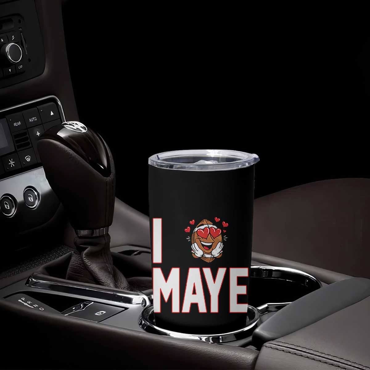I Love Maye Tumbler Cup Football Lover Gift For NE Fan TS12 Print Your Wear
