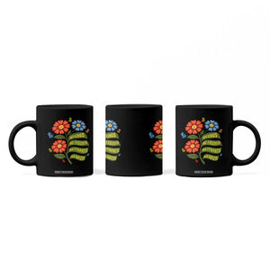 Wildflower Protest Freedom Gift Coffee Mug No Kings No Fascists No Tyrants TS12 Print Your Wear