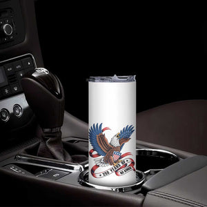 No Kings Skinny Tumbler USA 250th Anniversary Freedom Eagle TS12 Print Your Wear