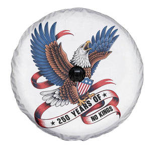 No Kings Spare Tire Cover USA 250th Anniversary Freedom Eagle TS12 Print Your Wear