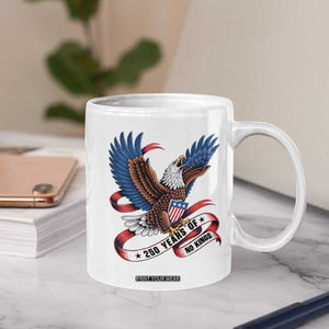 No Kings Coffee Mug USA 250th Anniversary Freedom Eagle TS12 Print Your Wear