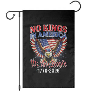 We The People No Kings In America Garden Flag 250 Years America Anniversary Vintage American Flag TS12 Black Print Your Wear