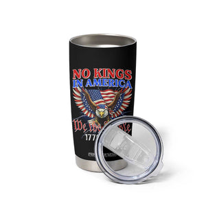 We The People No Kings In America Tumbler Cup 250 Years America Anniversary Vintage American Flag TS12 Print Your Wear