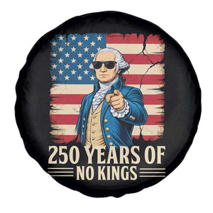 No Kings 250 Years George Washington Spare Tire Cover TS12 Print Your Wear