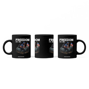 Patriotic Mothman Lover Coffee Mug Funny USA 250 Anniversary Gift TS12 Print Your Wear