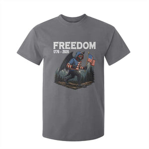 Patriotic Mothman Lover T Shirt For Kid Funny USA 250 Anniversary Gift TS12 Charcoal Print Your Wear