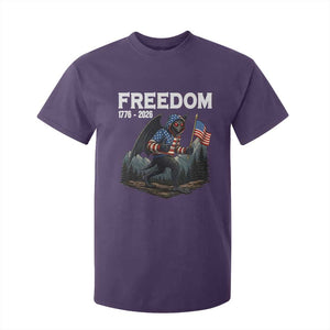 Patriotic Mothman Lover T Shirt For Kid Funny USA 250 Anniversary Gift TS12 Purple Print Your Wear