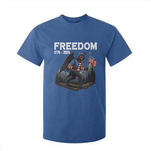 Patriotic Mothman Lover T Shirt For Kid Funny USA 250 Anniversary Gift TS12 Royal Blue Print Your Wear