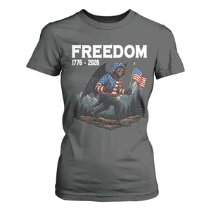 Patriotic Mothman Lover T Shirt For Women Funny USA 250 Anniversary Gift TS12 Dark Heather Print Your Wear