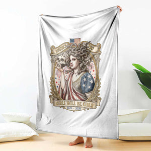 Feminist Medusa Girls Will Be Girls Throw Blanket USA 250 Anniversary Gift TS12 Print Your Wear