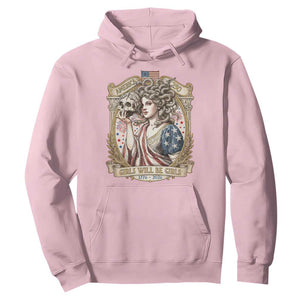 Feminist Medusa Girls Will Be Girls Hoodie USA 250 Anniversary Gift TS12 Light Pink Print Your Wear