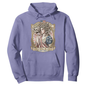 Feminist Medusa Girls Will Be Girls Hoodie USA 250 Anniversary Gift TS12 Violet Print Your Wear