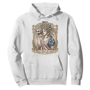 Feminist Medusa Girls Will Be Girls Hoodie USA 250 Anniversary Gift TS12 White Print Your Wear