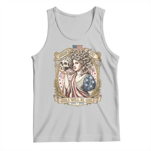 Feminist Medusa Girls Will Be Girls Tank Top USA 250 Anniversary Gift TS12 Ash Print Your Wear