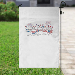 Patriotic Cat Lover Gift Garden Flag America 250 Anniversary TS12 Print Your Wear