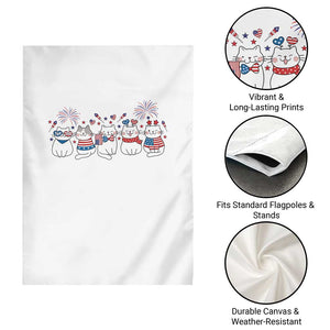 Patriotic Cat Lover Gift Garden Flag America 250 Anniversary TS12 Print Your Wear