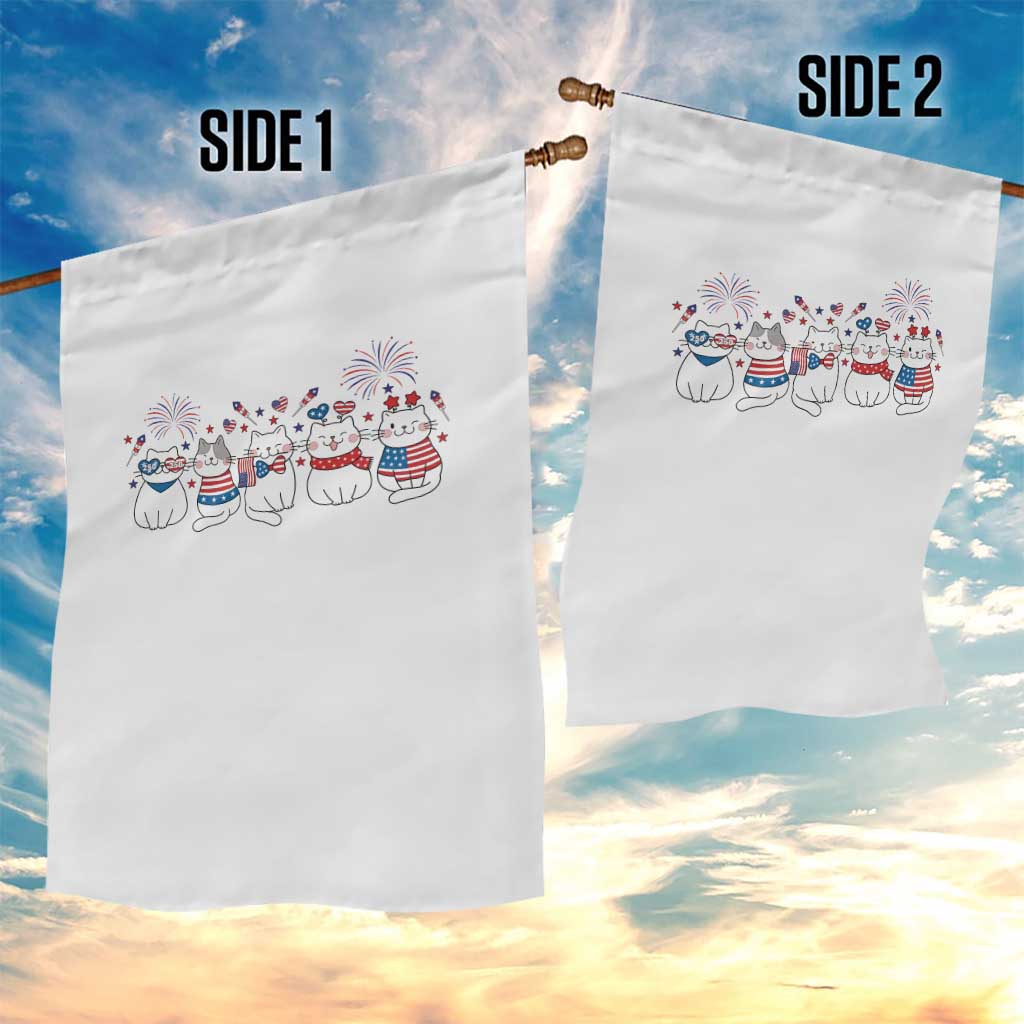 Patriotic Cat Lover Gift Garden Flag America 250 Anniversary TS12 Print Your Wear