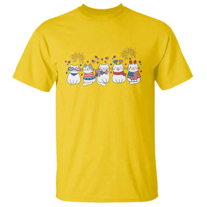 Patriotic Cat Lover Gift T Shirt America 250 Anniversary TS12 Daisy Print Your Wear