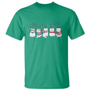 Patriotic Cat Lover Gift T Shirt America 250 Anniversary TS12 Irish Green Print Your Wear