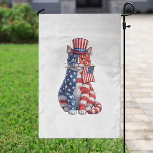 Proud American Cat Lover Garden Flag Patriotic Animal Lover Gift TS12 Print Your Wear