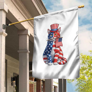 Proud American Cat Lover Garden Flag Patriotic Animal Lover Gift TS12 Print Your Wear
