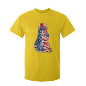 Proud American Cat Lover T Shirt For Kid Patriotic Animal Lover Gift TS12 Daisy Print Your Wear