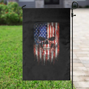 Patriotic Skull American Flag USA Pride Garden Flag TS12 Print Your Wear