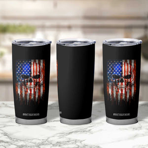 Patriotic Skull American Flag USA Pride Tumbler Cup TS12 Print Your Wear