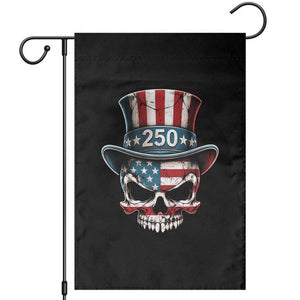 American Flag Skull Patriotic Pride Garden Flag USA 250 Anniversary TS12 Black Print Your Wear
