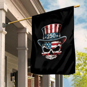 American Flag Skull Patriotic Pride Garden Flag USA 250 Anniversary TS12 Print Your Wear