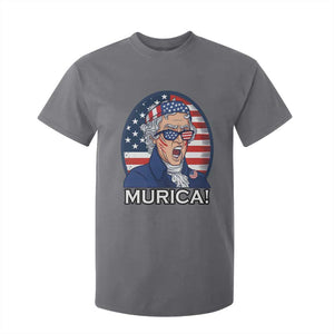 Funny Murica Thomas Jefferson T Shirt For Kid Founding Father Gift TS12 Charcoal Print Your Wear
