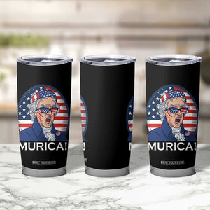 Funny Murica Thomas Jefferson Tumbler Cup Founding Father Gift TS12 Print Your Wear