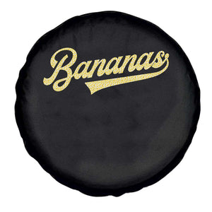 Funny Banana Pattern Typography Spare Tire Cover Retro Throwback Fruit Lover TS12 Print Your Wear