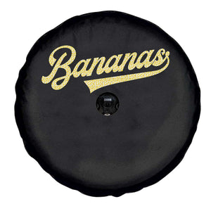 Funny Banana Pattern Typography Spare Tire Cover Retro Throwback Fruit Lover TS12 Print Your Wear