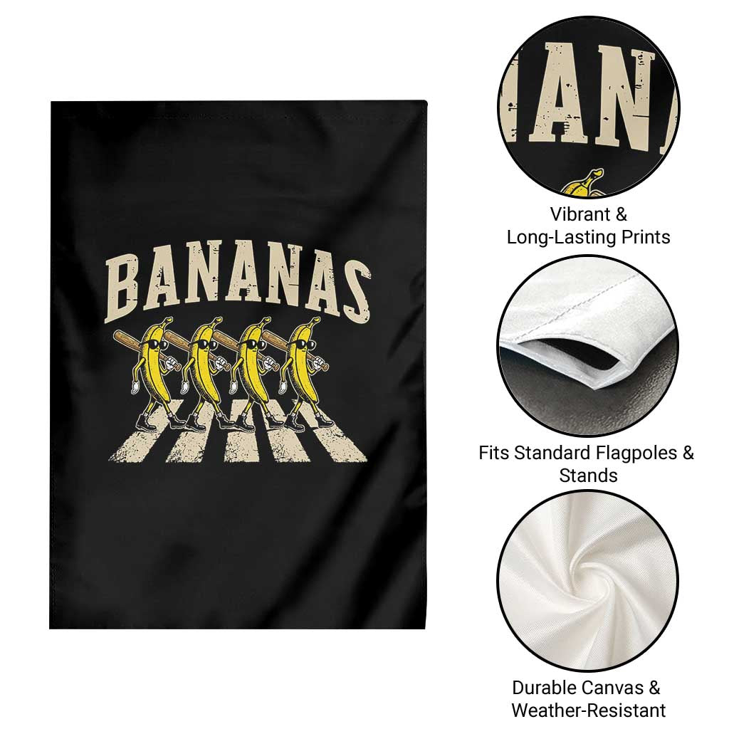 Retro Bananas Parody Garden Flag Funny Baseball Player Gift TS12 Print Your Wear