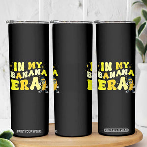 Funny In My Banana Era Graphic Skinny Tumbler Retro Fruit Lover TS12 Print Your Wear