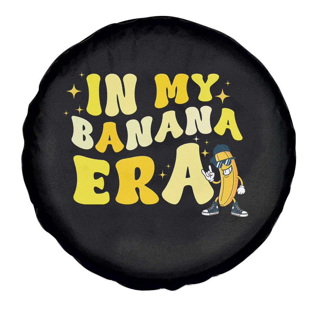 Funny In My Banana Era Graphic Spare Tire Cover Retro Fruit Lover TS12 Print Your Wear