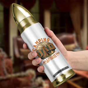 Camping Dad Like A Regular Dad But Cooler Bullet Tumbler Funny Fathers Day Gift TS12 Print Your Wear