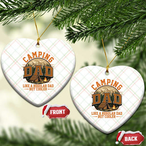 Camping Dad Like A Regular Dad But Cooler Ceramic Ornament Funny Fathers Day Gift TS12 Print Your Wear