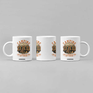 Camping Dad Like A Regular Dad But Cooler Coffee Mug Funny Fathers Day Gift TS12 Print Your Wear