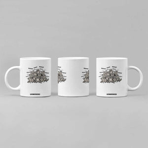 Funny Raccoon Mama Life Coffee Mug Motherhood Chaos Trash Panda TS12 Print Your Wear