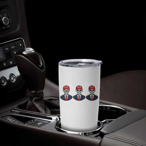 Skeleton See No Crimes Hear No Truth Tumbler Cup Funny Political Satire TS12 Print Your Wear