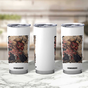 American Leader Oni Mask Japanese Ukiyoe Tumbler Cup Political Parody Graphic TS12 Print Your Wear