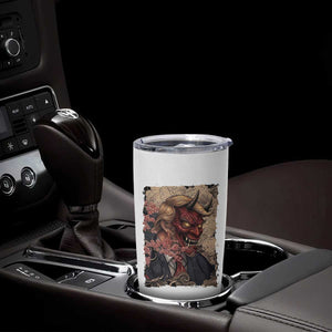 American Leader Oni Mask Japanese Ukiyoe Tumbler Cup Political Parody Graphic TS12 Print Your Wear