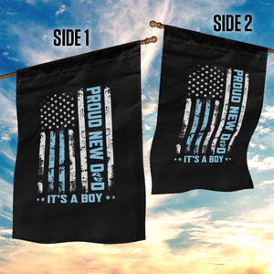 Proud New Dad Its A Boy Garden Flag Patriotic First Fathers Day Gift TS12 Print Your Wear